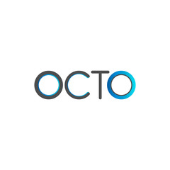 Concept of OCTO logo. logo template vector illustration. Vector logo template - Vector