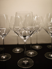 empty  glasses