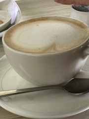 cup of coffee with milk
