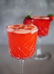 strawberry cocktail