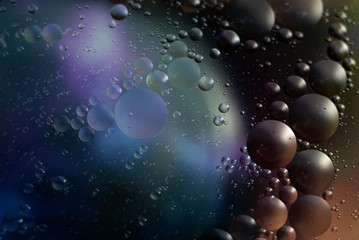 abstract background with bubbles