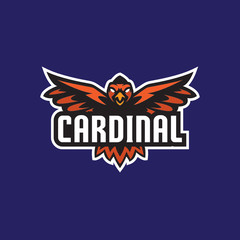 Vulture Eagle Owl Phoenix Falcon Cardinal Bird esport mascot emblem logo design vector template