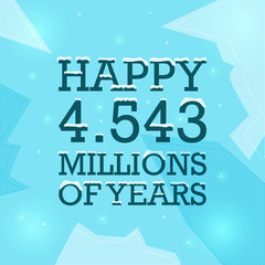 Fototapeta premium Earth day poster