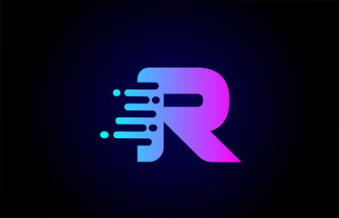 R letter logo icon for business and company