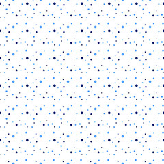 blue and white confetti