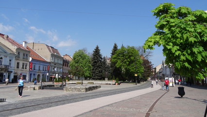 Fototapeta na wymiar Kosice is a very beautiful city in Slovakia