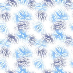 christmas background with snowflakes