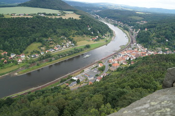 fortress Keningstein Elba River