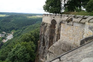 Fototapeta na wymiar fortress Keningstein