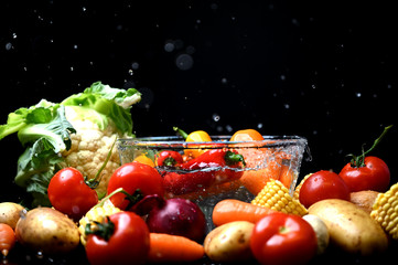  Mixing nature's shapes and colours