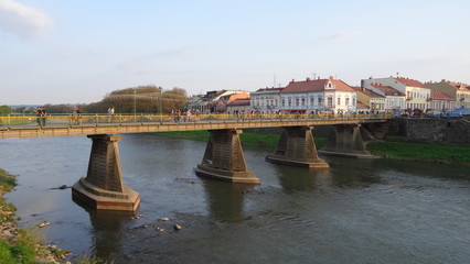 Fototapeta premium Uzhgorod is a beautiful city in Western Ukraine