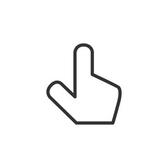 Hand icon