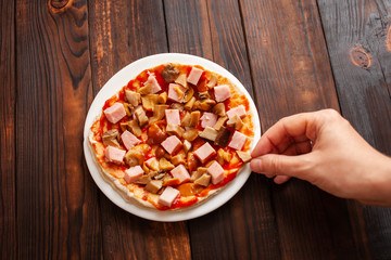 
Instructions for making pizza. Step Thirteen Add more mushrooms if you want. DIY