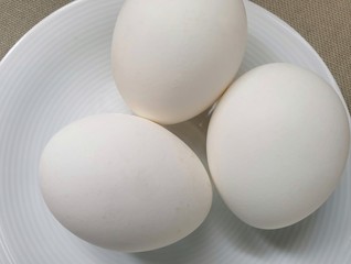 eggs on a plate