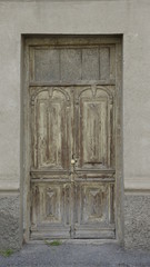 wrought iron gates in front of the house