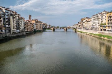 Obraz premium The beautiful Ponte Vecchio in Florence