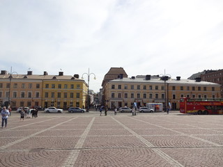 Obraz premium Helsinki is the capital of Finland, a beautiful city