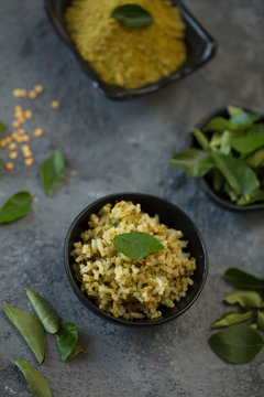curry leaf rice, spices powder