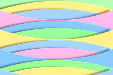Clound Curve Abstract Pastel Colourful background for computer website illustration
