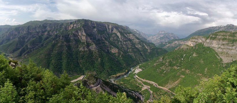 Albanien - Albanische Alpen - Panorama