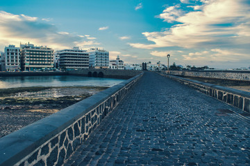 Obraz premium Arrecife, Lanzarote, Canary Islands spain