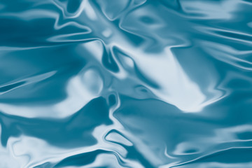 .Turquoise liquid shiny background.