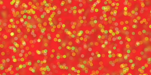 Blurred bokeh light Christmas background