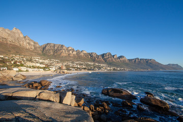 Obraz premium Camps Bay, Cape Town, South Africa