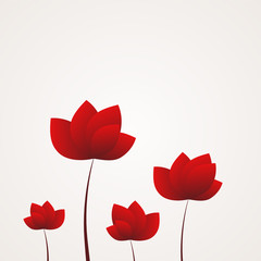 Petal red flower background. Artistic floral design pattern. Jpeg