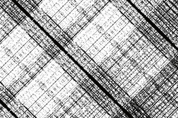 Abstract perspective black grid isolated on white background. Template fishing nets or nets for sports games. Rope net perspective silhouette. Football, soccer, volleyball and tennis net. 3d rendering