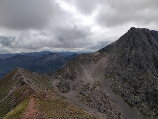 CMD Arete on Ben Nevis, Scotland. 