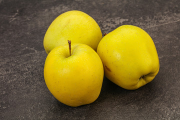 Sweet ripe and tasty Golden Apples