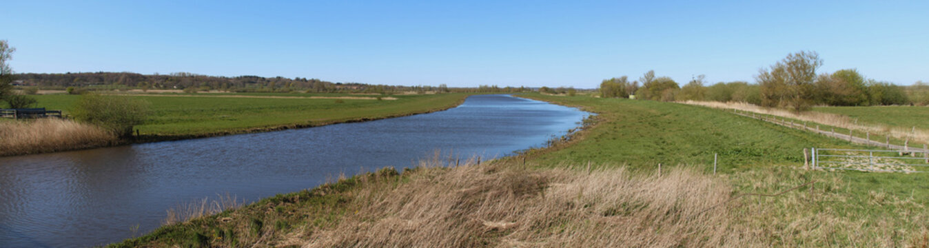 Fluss Treene in Schleswig-Holstein