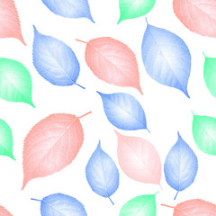 colorful leaves background