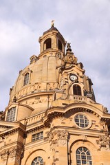 Fototapeta na wymiar Church in Dresden, Germany. German architecture landmark.