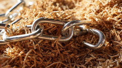 close up of a chain - obrazy, fototapety, plakaty