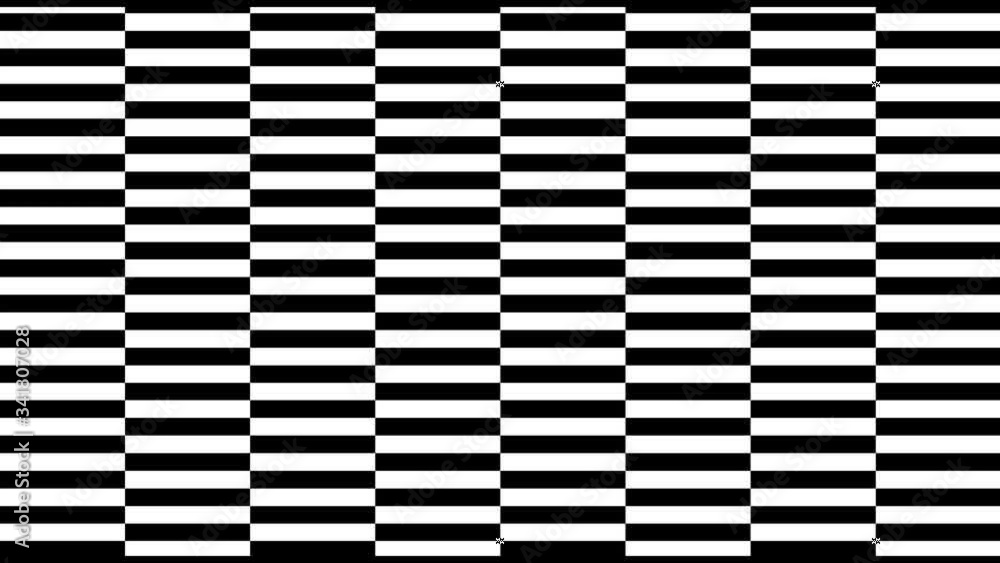 Poster black and white pattern checkers vertical. future geometric patterns motion background