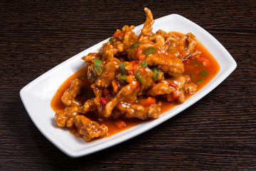 Chicken Hong Kong style