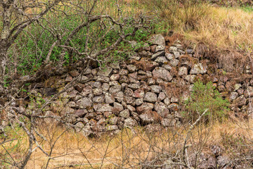Stone wall texture 