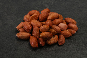 Raw peanut heap - for roast