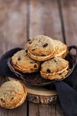 Homemade oatmeal sandwich cookies