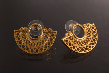 Precolumbian jewelry mayan Aztec Inca in gold and silver Pendants, necklaces and earrings