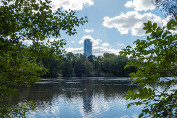 Wasserspiegelung Wöhrder See Nürnberg © pusteflower9024
