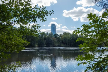 Wasserspiegelung Wöhrder See Nürnberg © pusteflower9024