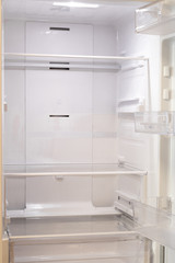 empty refrigerator