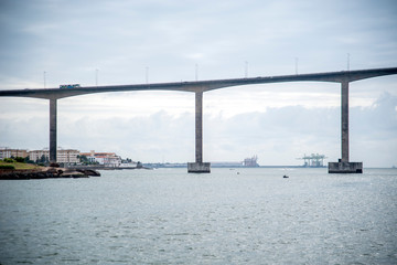 Third Bridge photographed in Vitoria, capital of the Espirito Santo. Southeast of Brazil. Atlantic Ocean. Picture made in 2018.