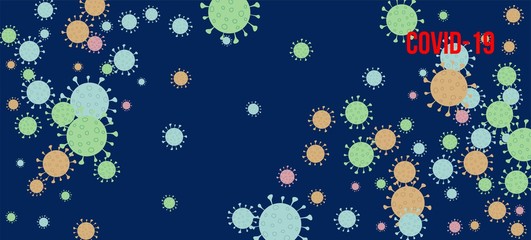 Covid-19 Quarantine nCoV Banner. Business Information During 