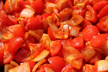 Geschnittene Tomaten