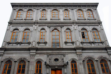 Trabzon, Turkey, 13 January 2010: Historical Building, Maras Street