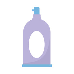 Isolated soap bottle vector design